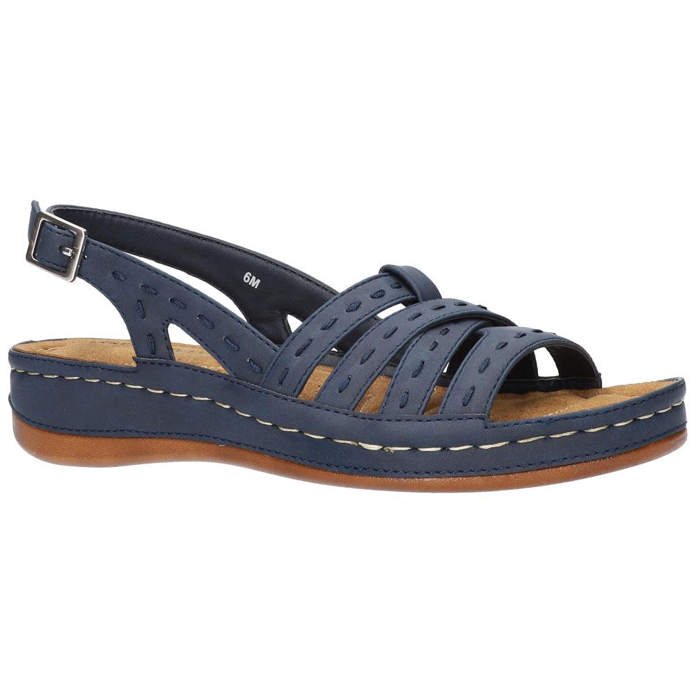 Easy Street Kehlani Sling Back Wedge Sandals