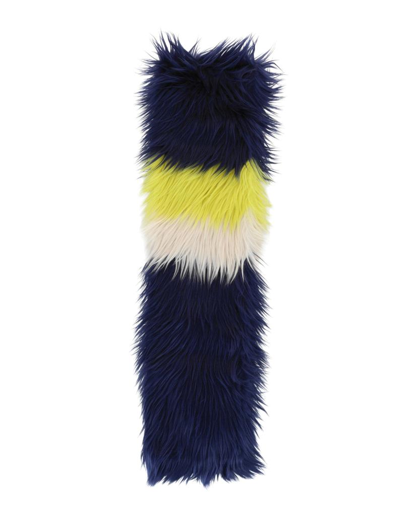 Gucci Multicolor Faux-Fur Scarf