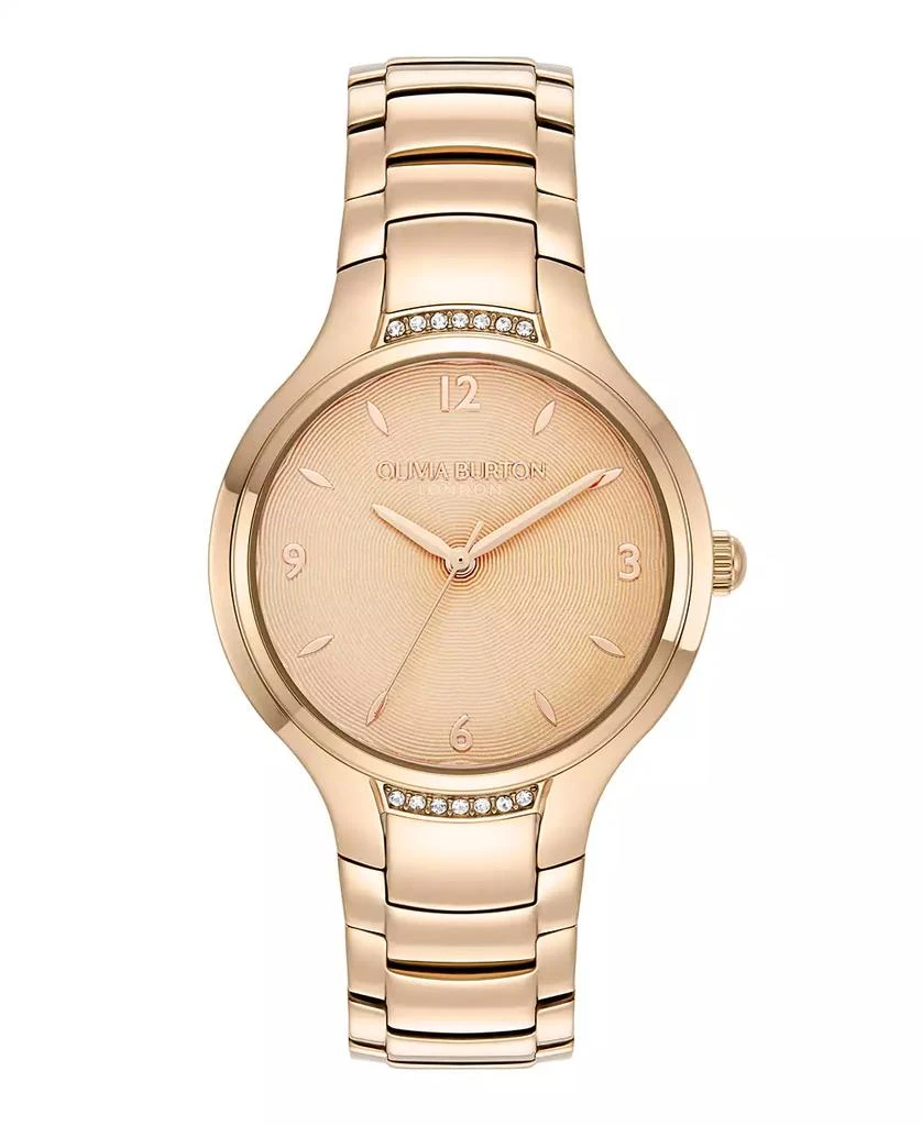 Olivia Burton Women's Lea Rose Gold-Tone Stainless Steel Watch 1