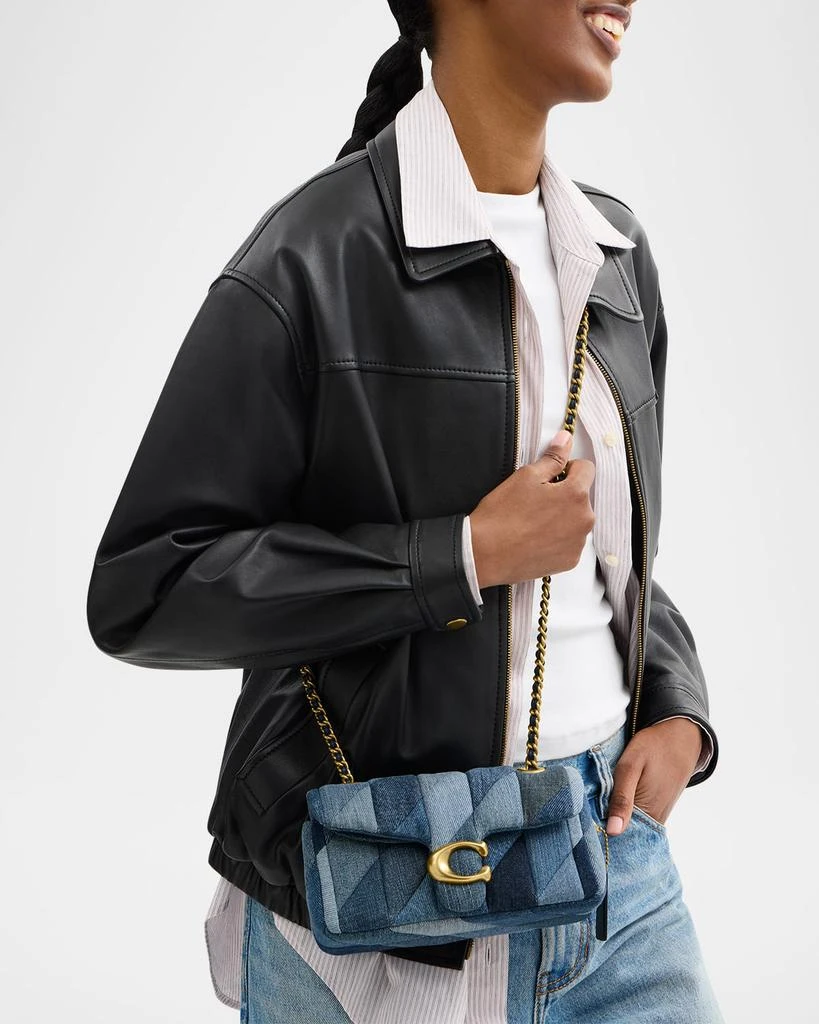 Coach Tabby 20 Quilted Patchwork Denim Shoulder Bag 2