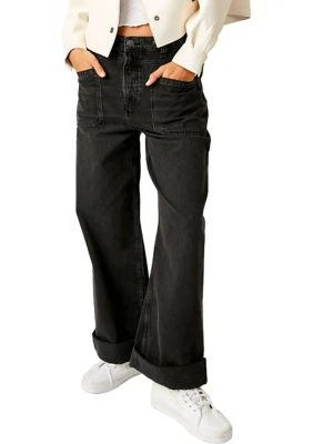 Free People People We The Free Palmer Cuffed Jeans 1
