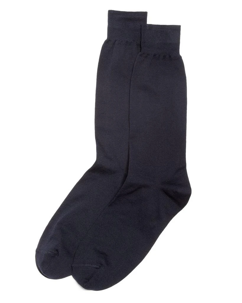 The Men
s Store at Bloomingdale
s The Men
s Store at Bloomingdales Cotton Blend Dress Socks - Exclusive 1