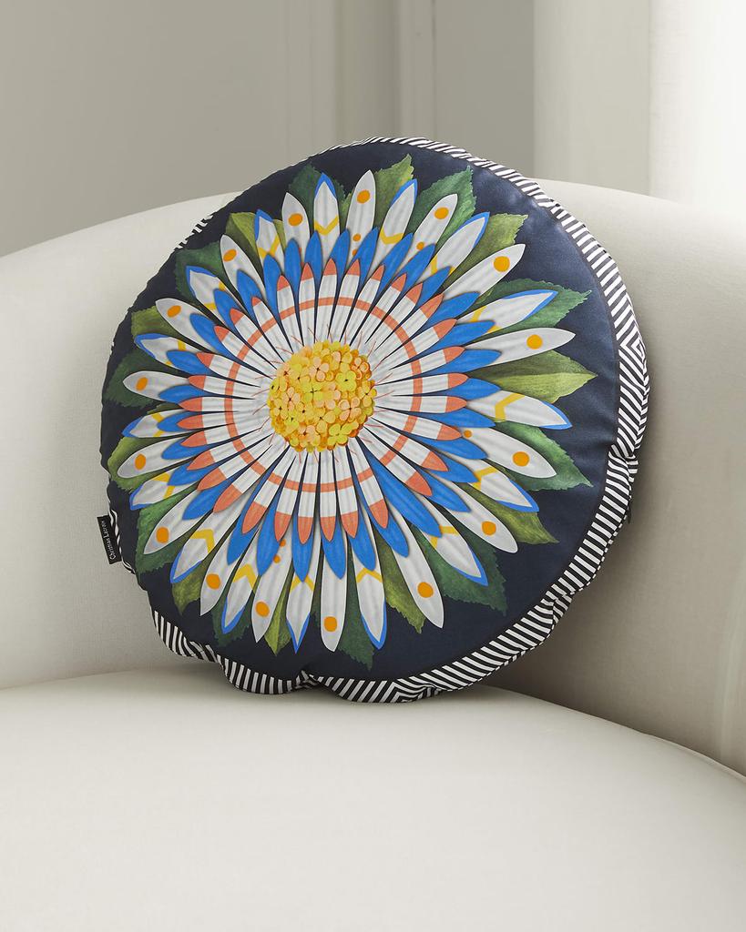 Christian Lacroix Fleur Fardee Fleuve Cushion