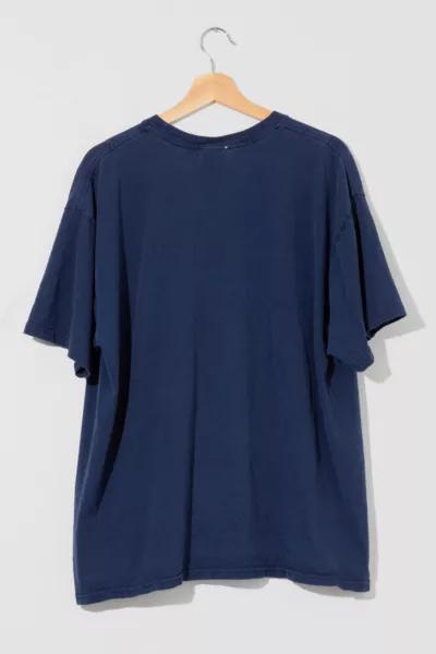 NIKE Vintage Y2K Distressed Nike Embroidered Check Swoosh Logo T-Shirt