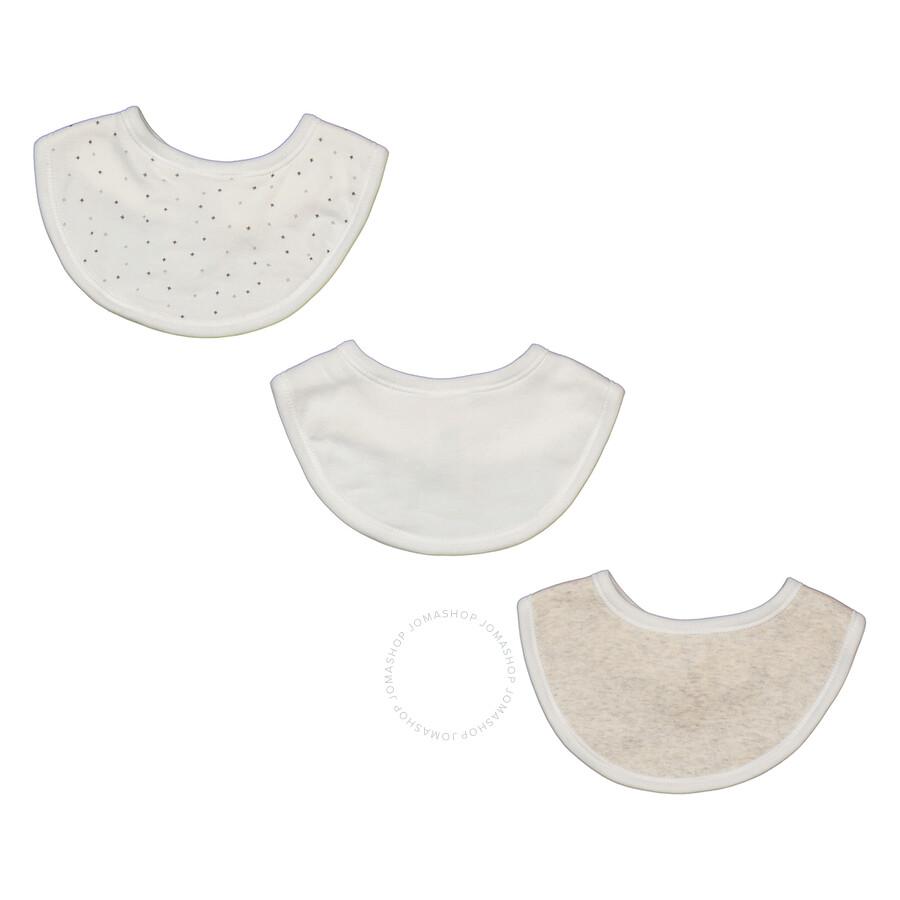 PETIT BATEAU Infant 3-Pack Baby Bibs