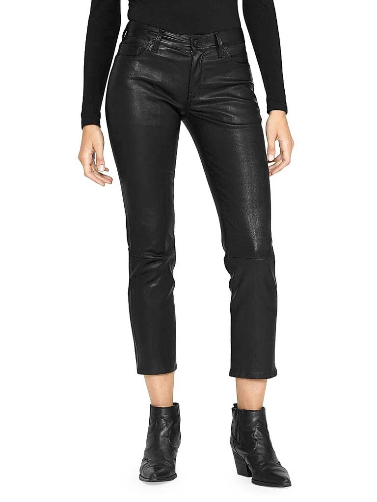 cigarette leather trousers Shop Nico Mid-Rise Cigarette Leather Pants on Sale at BeyondStyle – Get 63%  Off Nico Mid-Rise Cigarette Leather Pants with Limited-Time Flash Deals,  Exclusive Discounts, and Special Offers. Enjoy Unbeatable Savings on