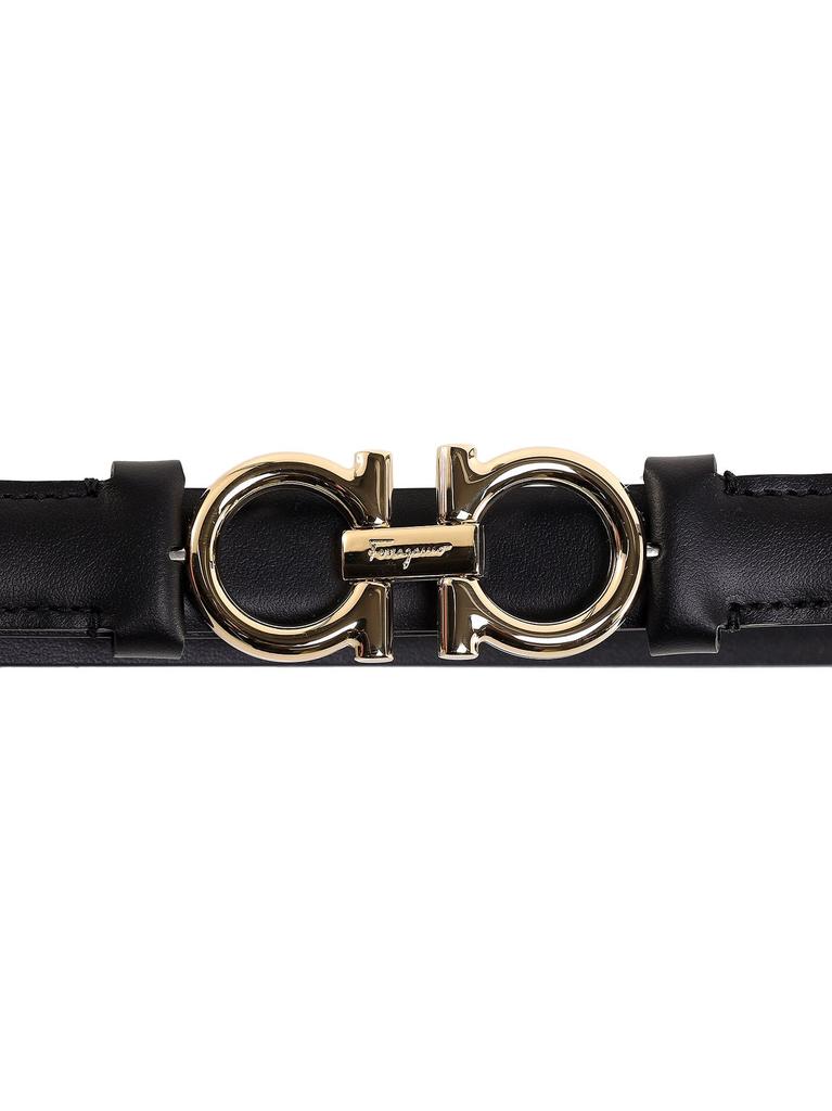 Salvatore Ferragamo Salvatore Ferragamo Gancini Reversible Slim Belt