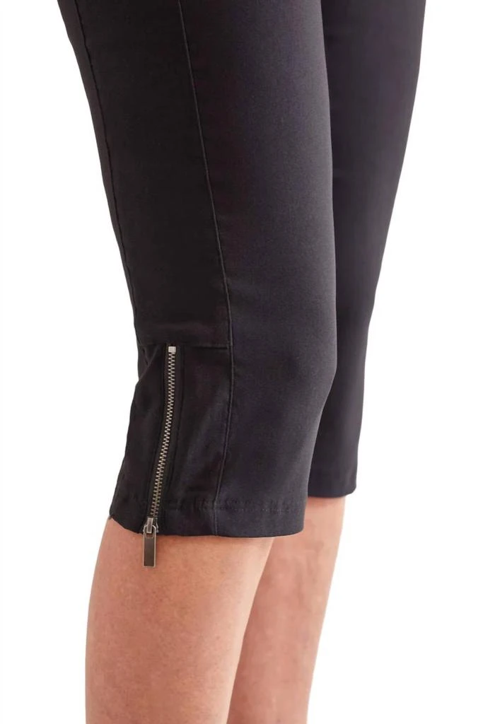 Tribal Tribal - Flatten It Pull On Capri Pants 3