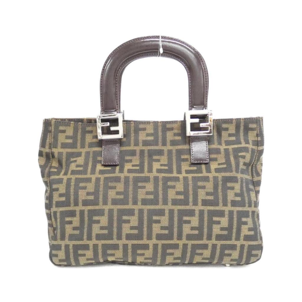【関税&送料込】Fendi Roll Large Jacquard Ff Fabric Tote Bag Fendi Roll Large jacquard FF fabric tote bag - Tote Bags