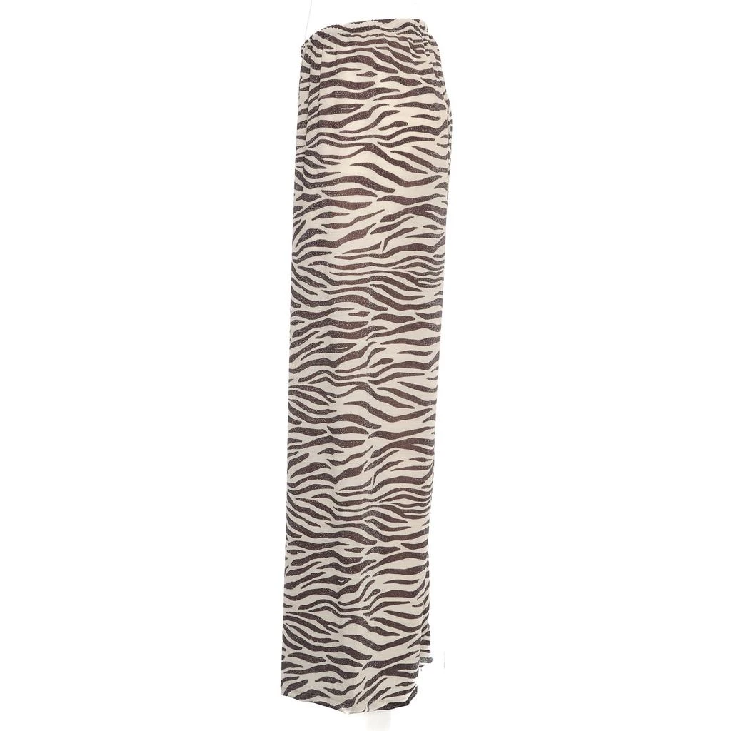 Mc2 Saint Barth Mc2 Saint Barth Amalia Zebra Lurex Wide-Leg Trousers 3