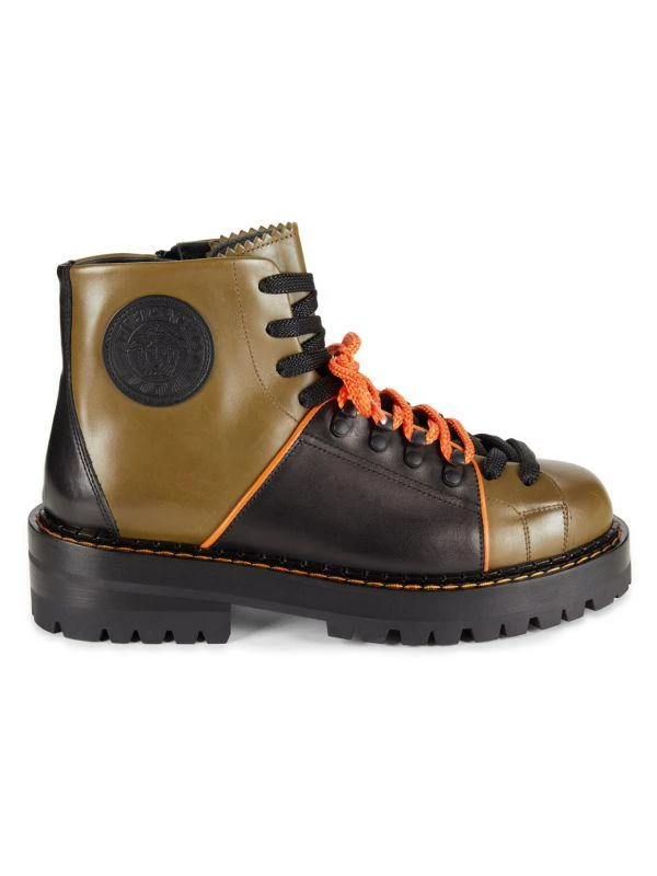Versace Lug Sole Hiking Boots 1