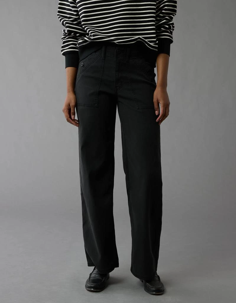 AE AE Stretch High-Waisted Stovepipe Utility Pant 1