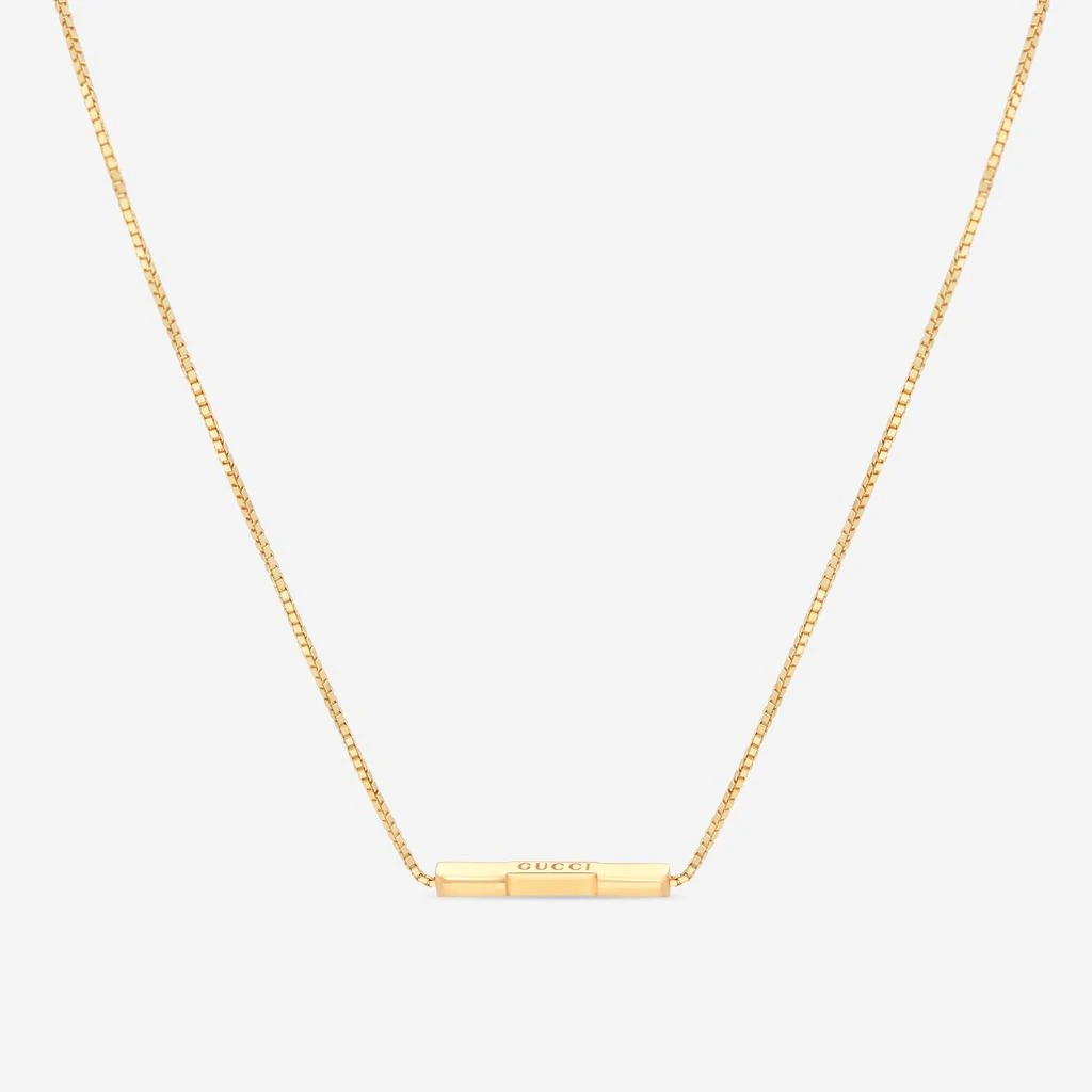 Gucci Gucci Link to Love 18K Yellow Gold Necklace YBB66210800100U 1