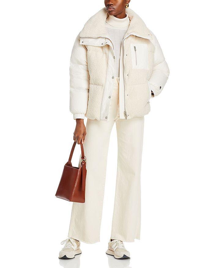 Moose Knuckles Elmira Sherpa Down Puffer Jacket