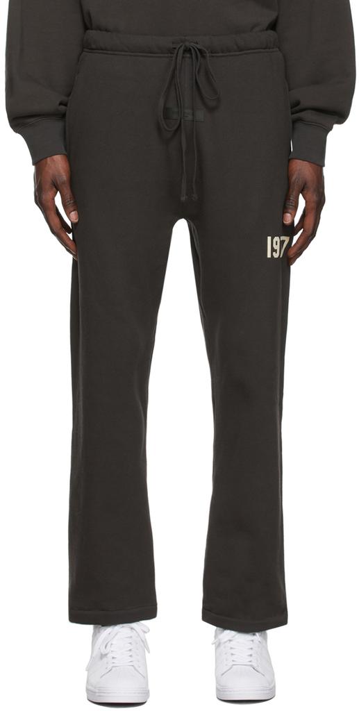 Essentials Black Relaxed '1977' Lounge Pants