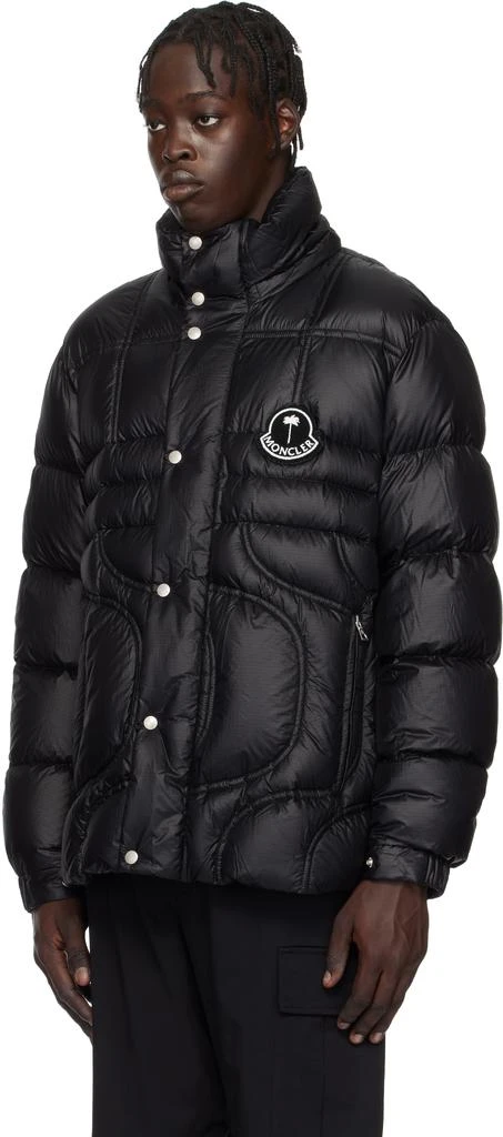 Moncler Moncler x Palm Angels Black Cherit Down Jacket 4