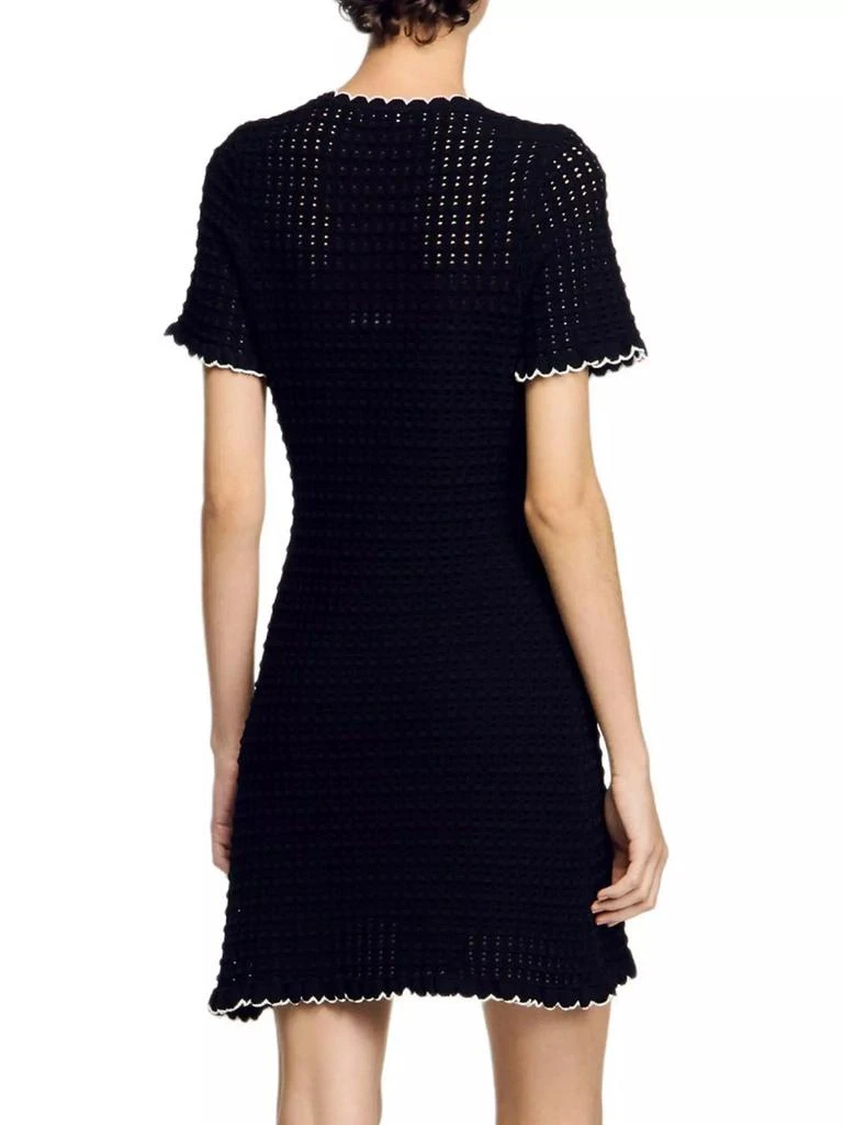 Sandro Short Knit Dress 3