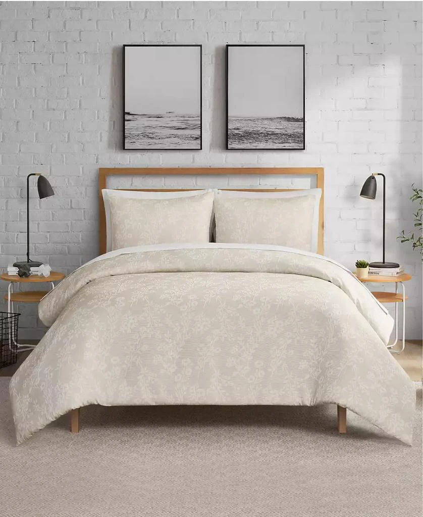 Lucky Brand Ava Floral Jacquard 2-Pc. Duvet Cover Set 1