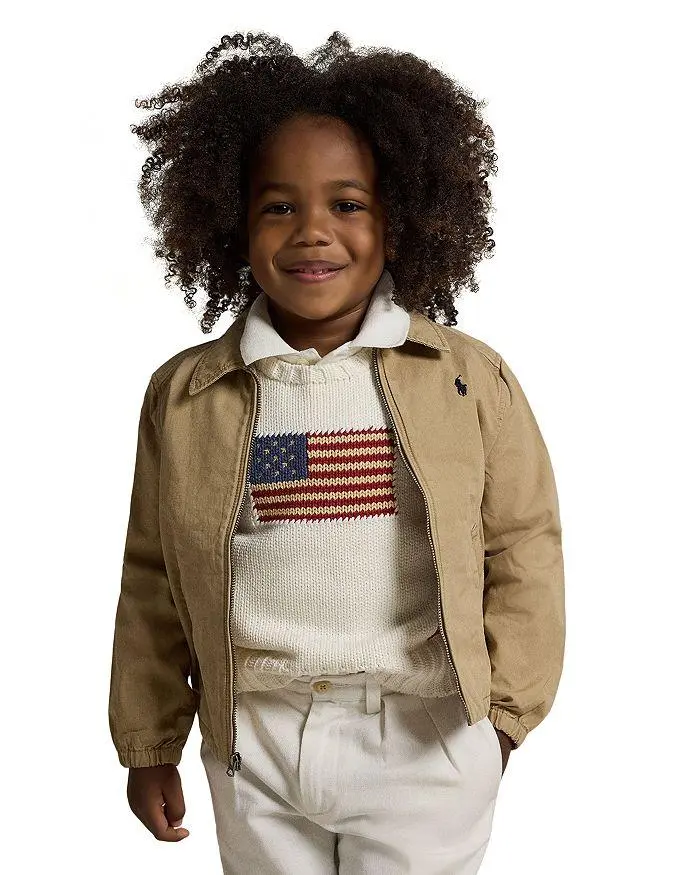 Ralph Lauren Boys' The Bayport Cotton Poplin Jacket - Little Kid