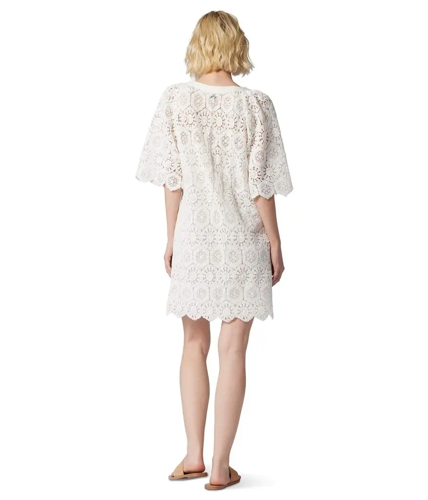 Joie Leona Mini Crochet Cotton Dress 3