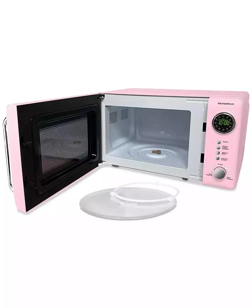 Nostalgia NRMO7AQ6A Retro 700-Watt LED Microwave 2