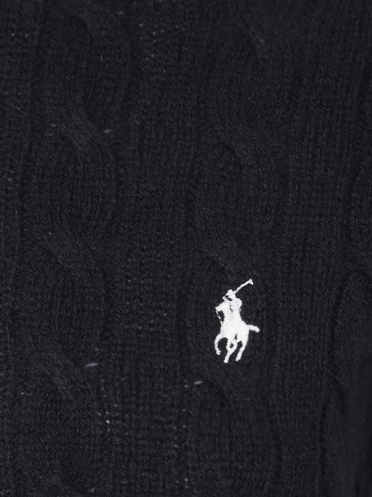 Ralph Lauren BLACK WOOL BLEND SWEATER 3