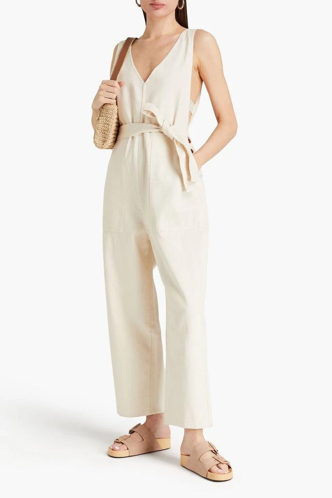 Alex Mill Belted denim jumpsuit 2