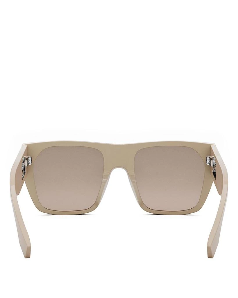 Fendi Baguette Square Sunglasses, 54mm 5