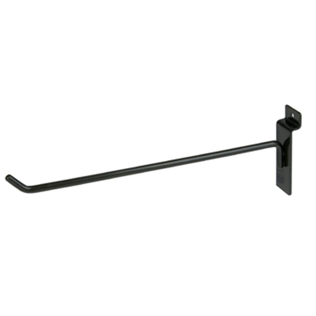 Econoco EBL-H10 10 in. Deluxe Hook, Black - Semigloss