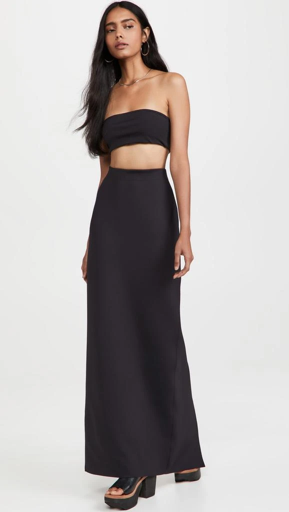 ROSETTA GETTY Tapered Maxi Skirt 4