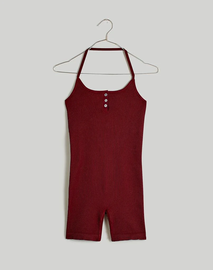 Madewell Seamless Halter Biker Unitard 5