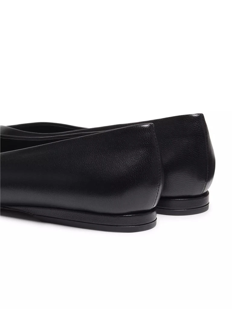 Loulou Studio Barsi Pointed-Toe Leather Ballerina Flats 3