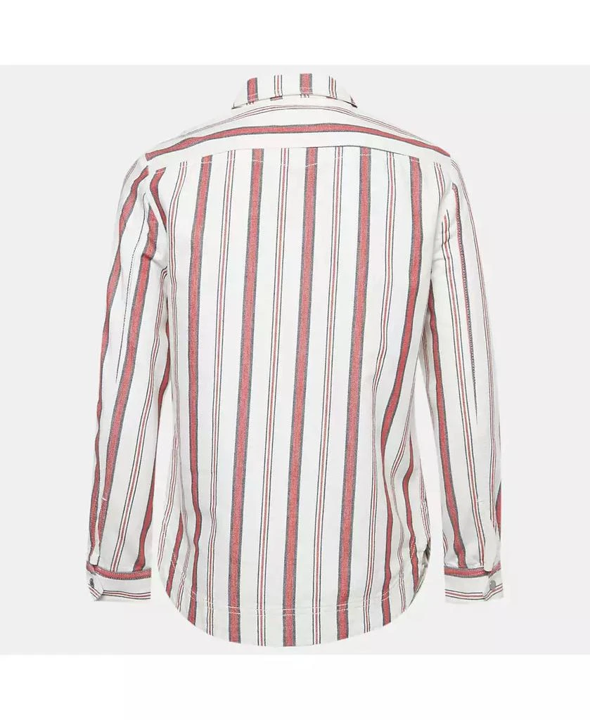 Pre-Owned Zadig 
Voltaire Women
s White Striped Cotton Tach Raye Jacket 2