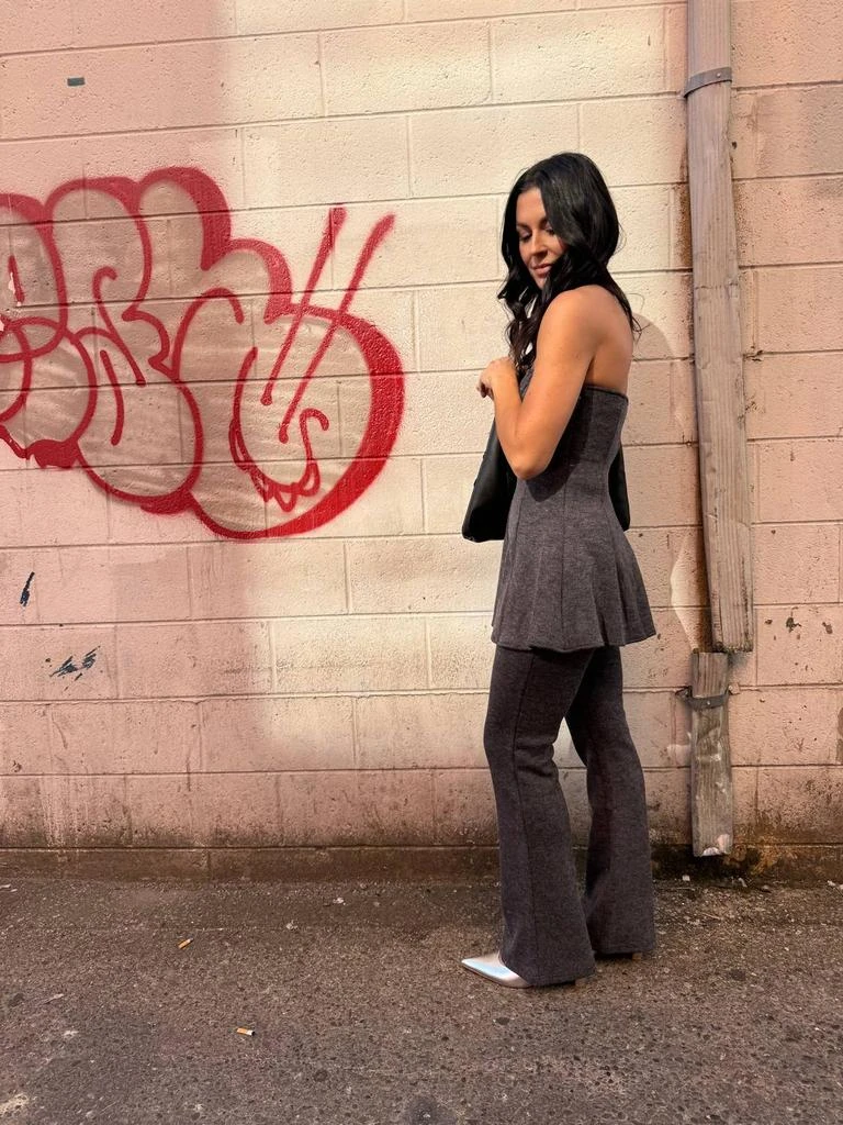Moon River Moon River - Down To Business Flare Pants 3