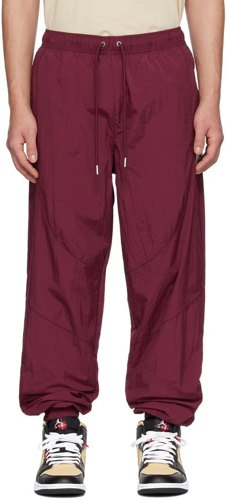 Nike Jordan Burgundy Statement Warm Up Track Pants 1