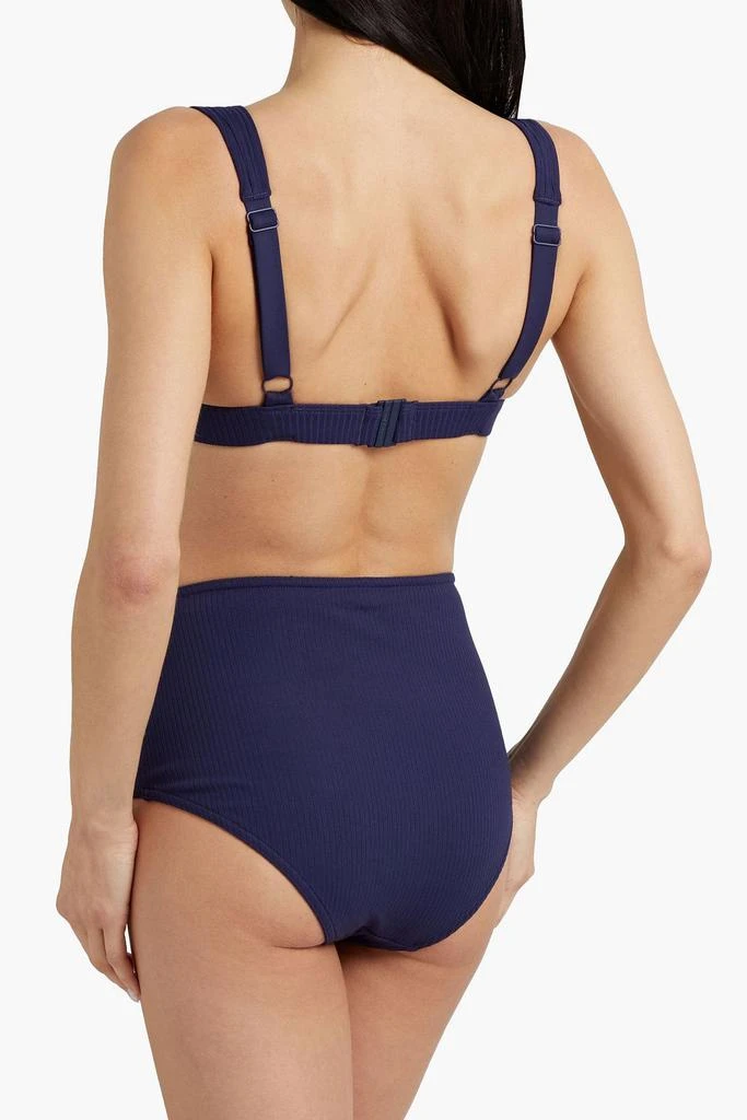 Zimmermann Ribbed triangle bikini top 3