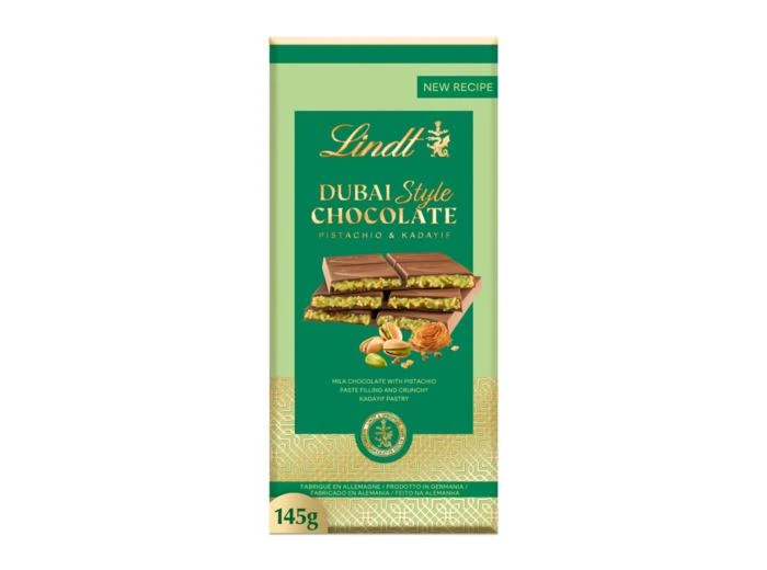 LINDT TABLETTE DUBAÏ STYLE CHOCOLATE 1