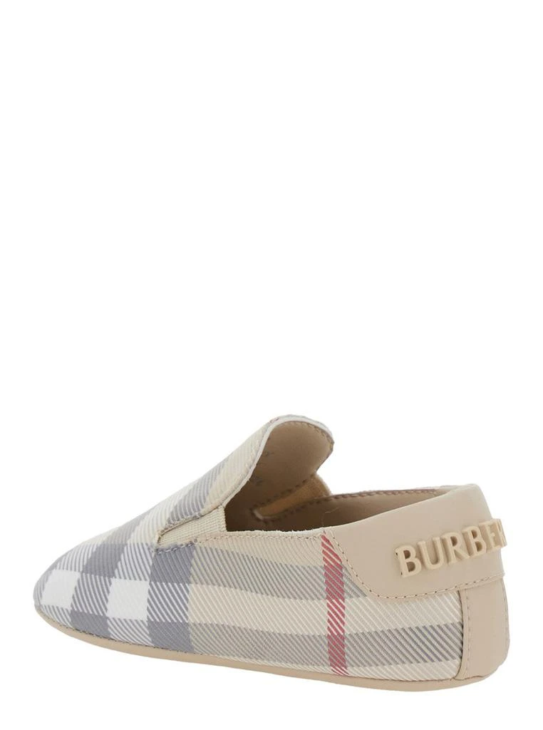 Burberry Burberry Kids Check Printed Slip-On Baby Shoes 3