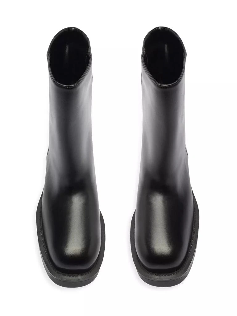 Schutz Jamie Leather Ankle Boots 10