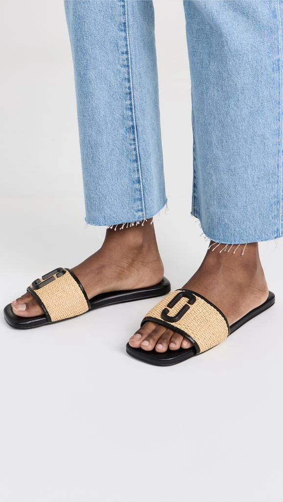 Marc Jacobs The J Marc Raffia Sandals 2