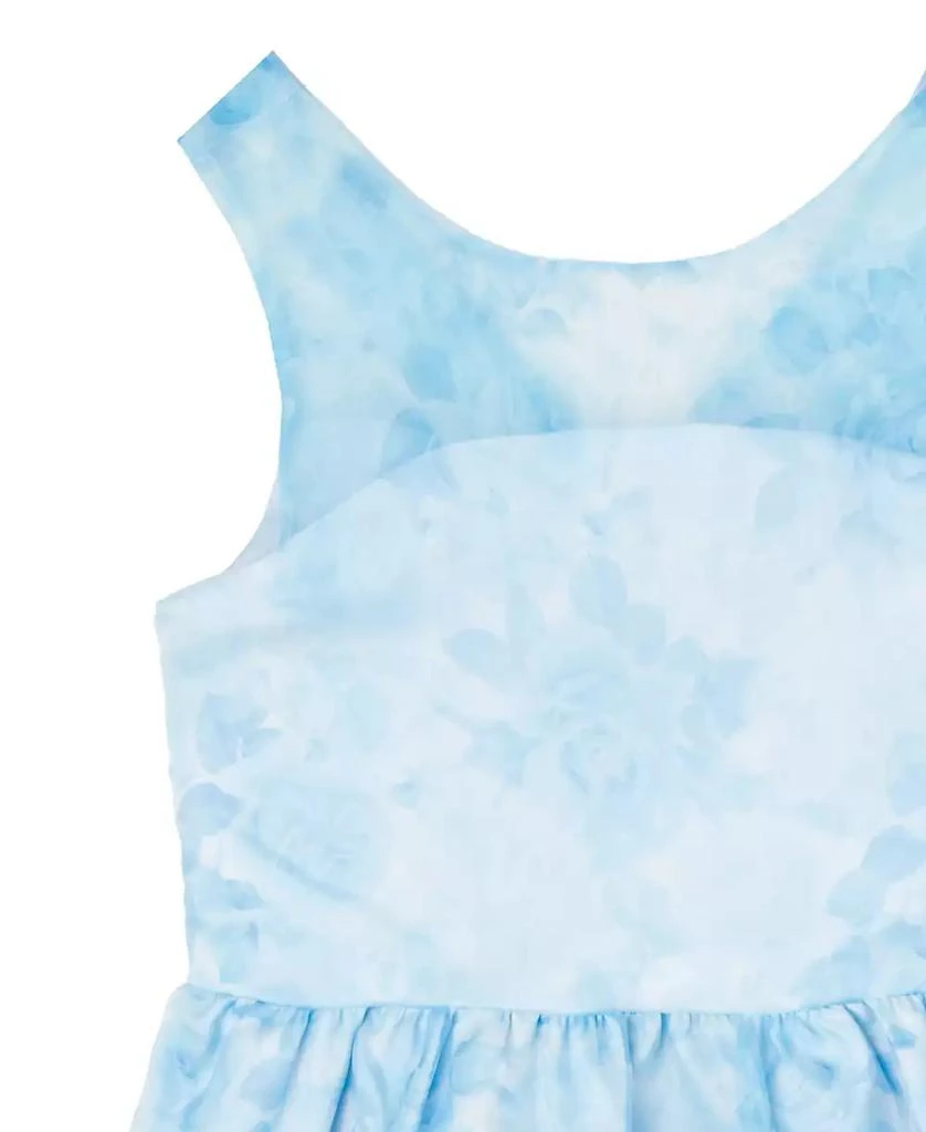 Rare Editions Toddler and Little Girls Floral Organza Social Dress 7
