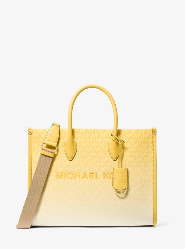 Michael Kors Mirella Medium Ombré Logo Tote Bag