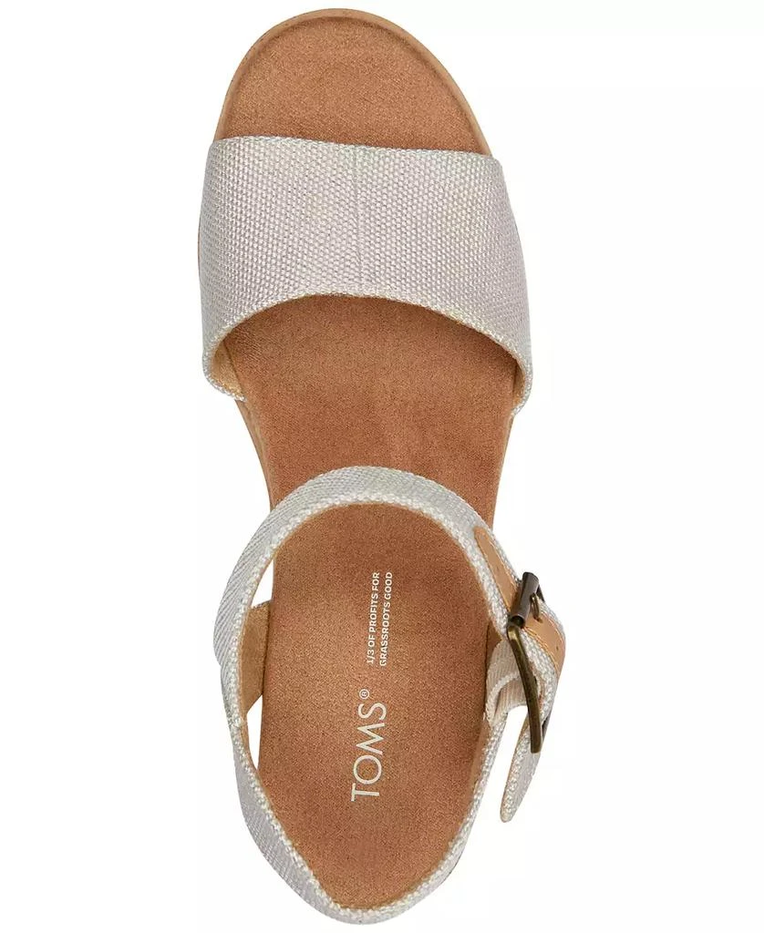 TOMS Women's Diana Platform Wedge Sandals 8