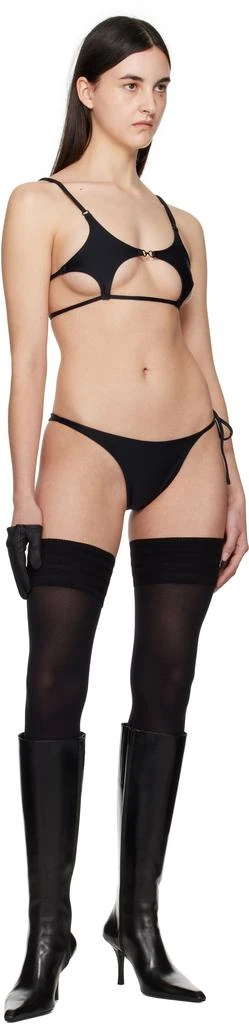 Shadowplay Black Nylon Bimbo Tristana Bikini 4