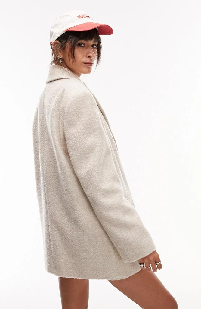Topshop Brushed Blazer Coat 2
