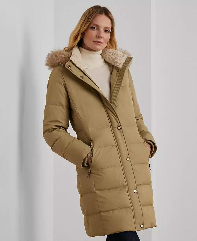 Ralph Lauren Women's Faux-Fur Hooded Puffer Coat, P/XS-XX