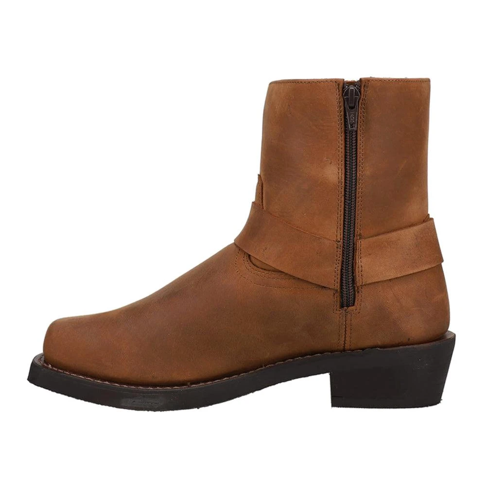 Dingo Rev Up Zippered Square Toe Motorcycle Boots 3