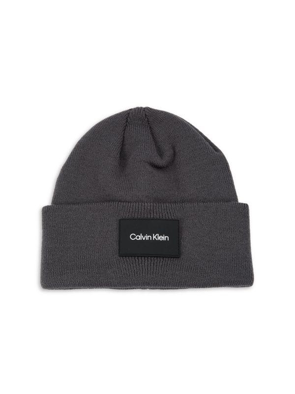 Calvin Klein Logo Patch Beanie