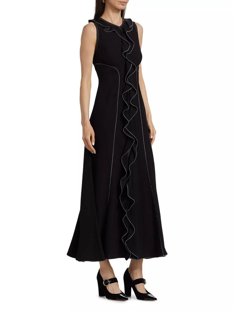 Ulla Johnson Lille Ruffled Sleeveless Maxi Dress 4