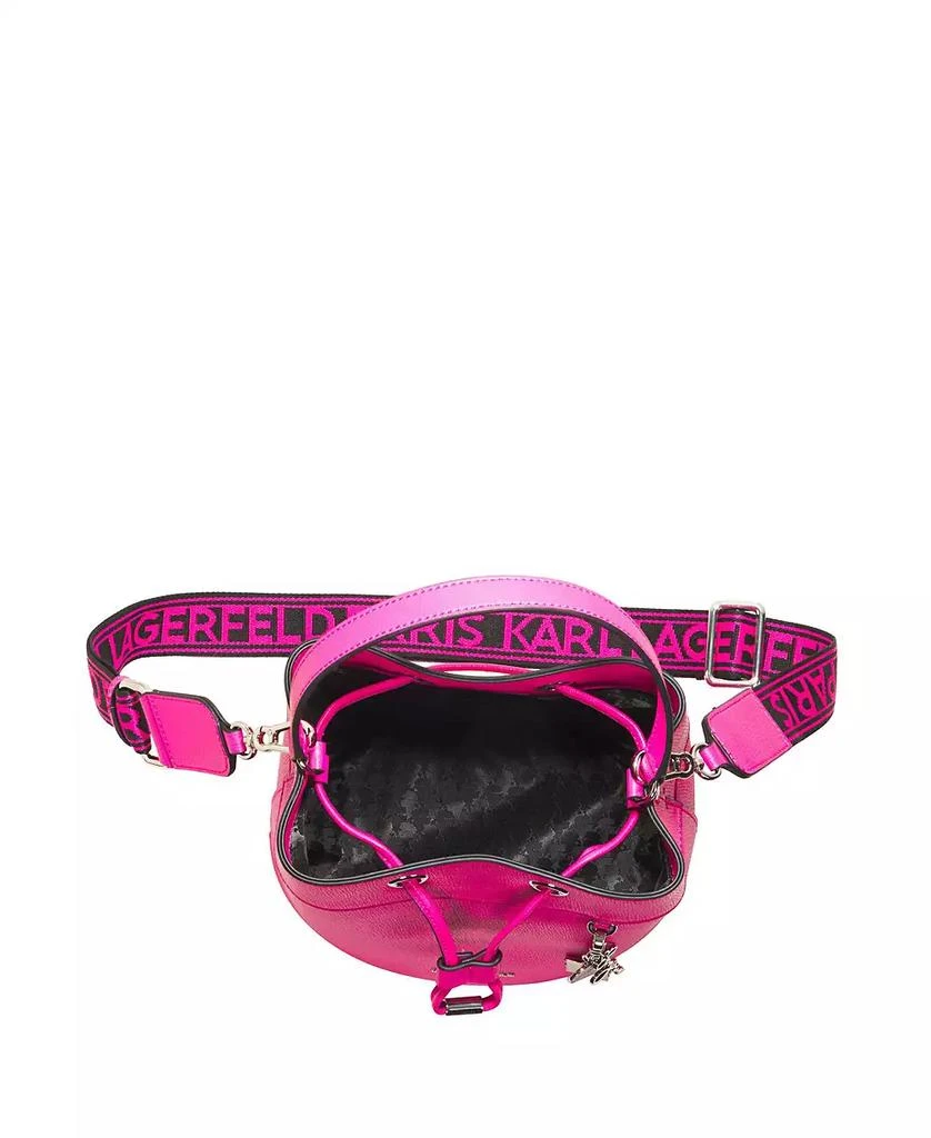 Karl Lagerfeld Paris Adele Medium Bucket Bag 3